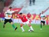 Dátolo correu muito no jogo e foi substituído por João Paulo no segundo tempo