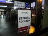 Todas as estações do trensurb na Região Metropolitana foram fechadas pelos metroviários