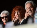 Em Cannes, o francês Alain Resnais explora a relação entre cinema e teatro ANNE-CHRISTINE POUJOULAT/AFP Em Cannes, o francês Alain Resnais explora a relação entre cinema e teatro ANNE-CHRISTINE POUJOULAT/AFP