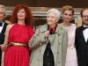Pierre Arditi, Sabine Azema, Alain Resnais, Anne Consigny e Denis Podalydes na exibição de "Vous n'avez encore rien vu"