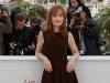 Atriz francesa Isabelle Huppert divulgando "In Another Country"