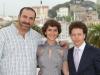 Diretor mexicano Michel Franco, atriz Tessa La Gonzales e Hernan Mendoza divulgam "Despues de Lucia"