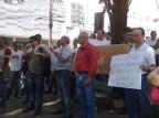 Motoristas e cobradores protestam contra assaltos a ônibus em Passo Fundo Leandro Becker/Agência RBS Motoristas e cobradores protestam contra assaltos a ônibus em Passo Fundo Leandro Becker/Agência RBS