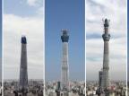Torre mais alta do mundo é inaugurada no Japão Jiji Press/AFP