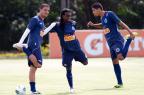 Tinga e Willian Magrão fazem primeiro treino com elenco do Cruzeiro (Washington Alves, Vipcomm/)