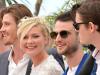 Na foto, a partir da esquerda, os atores norte-americanos Garrett Hedlund e Kirsten Dunst e os britânicos Tom Sturridge e Sam Riley.