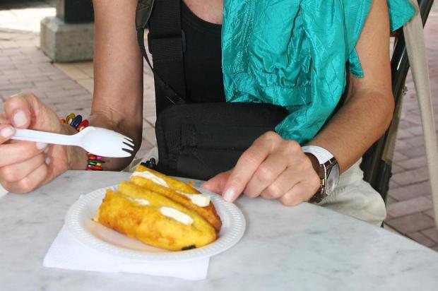 A banana assada com queijo de Guayaquil Arquivo pessoal/Arquivo pessoal