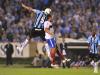 O time da casa teve grande presença ofensiva e assustou o Bahia até o fim do primeiro tempo
