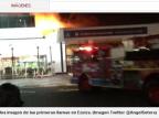 Incêndio atinge terminal de aeroporto argentino Clarín.com/Reprodução Incêndio atinge terminal de aeroporto argentino Clarín.com/Reprodução