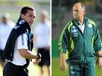 Em prévia da Copa do Brasil, Grêmio e Palmeiras se enfrentam pelo Brasileirão Montagem sobre fotos de Mauro Vieira e Flávio Neves /