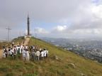 Voluntários sobem o Morro da Polícia, na Capital Diego Vara/Agencia RBS