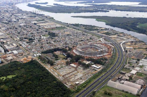 Arena do Grêmio promete dar outra cara ao Humaitá e a outros bairros da zona norte de Porto Alegre Lauro Alves/Agencia RBS