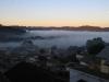 Em Gramado, amanhecer foi marcado por nevoeiro