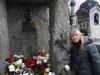 "Túmulo de Alan Kardec no cemitério Père Lachaise em Paris"
