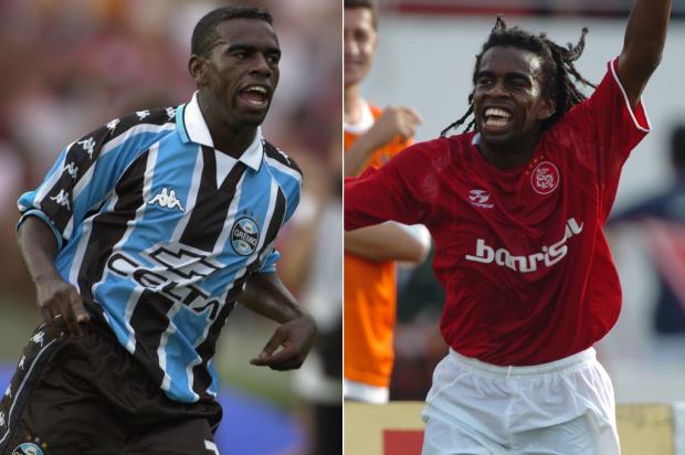Sandro Silva e Rafael Sobis podem engrossar a lista de atletas que defenderam Grêmio e Inter Montagem sobre fotos de Mauro Vieira /