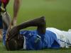 Mario Balotelli, atacante da itália, sofreu com a derrota