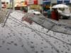 Por volta das 10h, uma chuva rápida atingiu a cidade de Novo Hamburgo