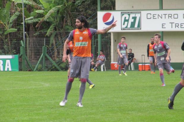 Loco Abreu fala sobre as primeiras impressões que teve do Figueirense André Podiacki/Agencia RBS