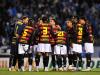 Técnico Vagner Mancini foi com: Magrão; Moacir, Edcarlos, Bruno Aguiar e Reinaldo; Tobi, Rithely, Renan e Marquinhos; Felipe Azevedo e Gilberto