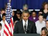 Em evento na Flórida, o presidente dos Estados Unidos, Barack Obama, respeitou um minuto de silêncio em homenagem às vítimas