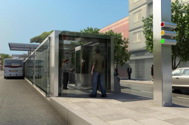 Prefeitura de Porto Alegre promete funcionamento de BRTs até o final de 2013 Divulgação/Prefeitura Municipal