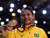 A judoca foi a primeira brasileira a chegar a uma final olímpica da modalidade