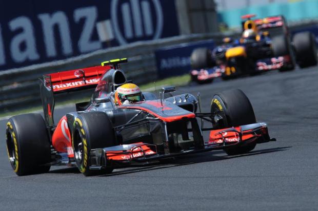 Lewis Hamilton vence o GP da Hungria Attila Kisbenedek/AFP Lewis Hamilton vence o GP da Hungria Attila Kisbenedek/AFP