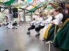Mantendo a tradição folclórica viva entre as gerações, o festival também tem um baile infantil, que reúne os grupos de crianças da cidade    