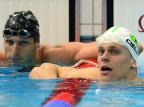 Cesar Cielo finaliza em sexto os 100m livre e norte-americano leva o ouro Martin Bureau/AFP Cesar Cielo finaliza em sexto os 100m livre e norte-americano leva o ouro Martin Bureau/AFP