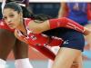 Brenda Castillo, da República Dominicana, joga vôlei