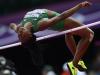 Nigeriana Uhunoma Osazuwa no salto em altura do heptatlo