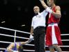 Italiano Vincenzo Picardi fica desolado após derrota para Tugstsogt Nyambayar, da Mongólia 