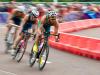 Australiano Brendan Sexton na prova de ciclismo do triatlo olímpico