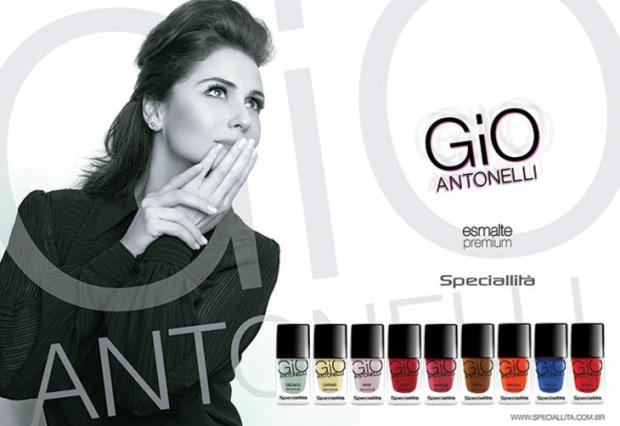 Giovanna Antonelli lança linha de esmaltes Divulgação/Speciallità Giovanna Antonelli lança linha de esmaltes Divulgação/Speciallità