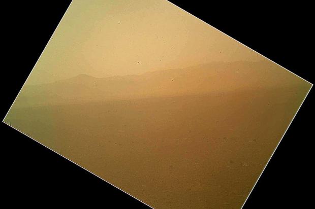 Nasa divulga a primeira imagem colorida de Marte feita pela sonda Curiosity Nasa, Divulgação/ Nasa divulga a primeira imagem colorida de Marte feita pela sonda Curiosity Nasa, Divulgação/