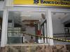 Bandidos armados atacaram a agência do Banco do Brasil de São Francisco de Paula/RS, explodindo os terminais de atendimento