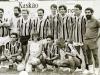Pelada com Chico Buarque e Nuno Leal Maia no 14º Festival de cinema de Gramado, em 1986