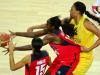 Austrália e Estados Unidos disputaram uma vaga na final do basquete feminino