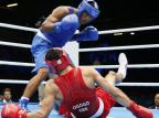 Esquiva Falcão será o porta-bandeira do Brasil no encerramento dos Jogos/2012 JACK GUEZ/AFP Esquiva Falcão será o porta-bandeira do Brasil no encerramento dos Jogos/2012 JACK GUEZ/AFP