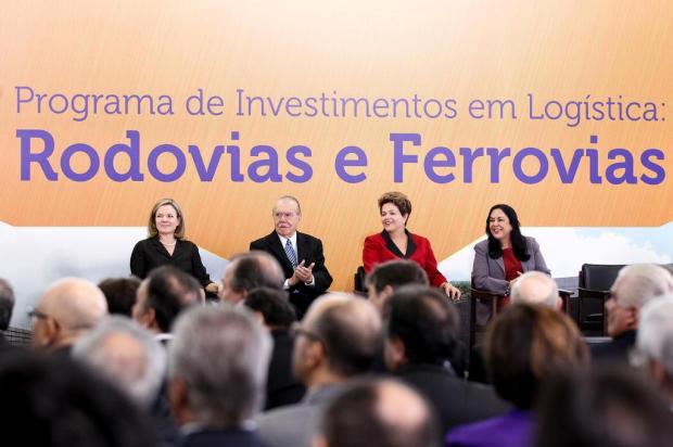 Pacote de concessões no setor de transporte inclui ferrovia entre São Paulo e Rio Grande Roberto Stuckert Filho/Presidência da República/Divulgação