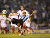 Mesmo finalizando jogadas, Grêmio não conseguiu marcar gol até a metade do segundo tempo
