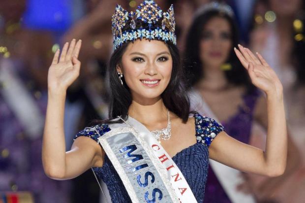 Representante da China vence o Miss Mundo 2012 Andy Wong/AP Representante da China vence o Miss Mundo 2012 Andy Wong/AP