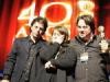 Rita Pokk, Ariel Goldenberg e Breno Viola, protagonistas de "Colegas"