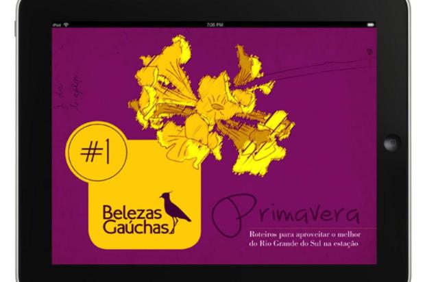 Belezas Gaúchas no seu tablet Reprodução/Divulgação