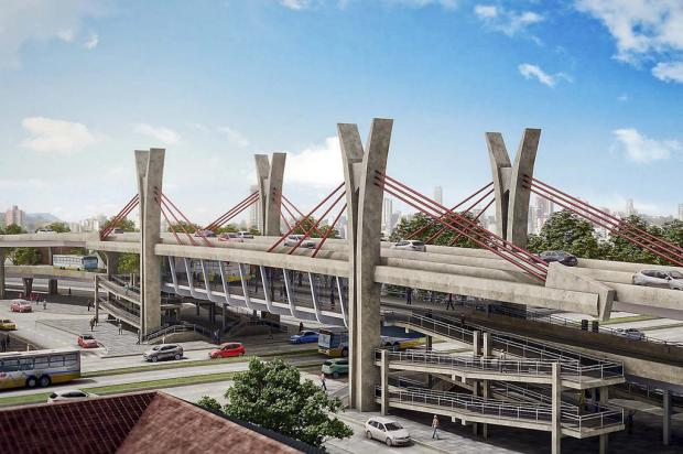 Inicia nesta quarta-feira a construção do viaduto da avenida Bento Gonçalves, na Capital Divulgação/PMPA