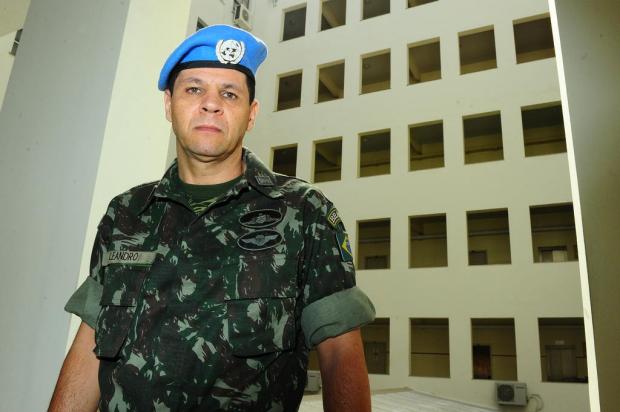 Natural de Porto Alegre, major do Exército vivenciou conflito na Síria por três meses  Jean Schwarz/Agência RBS