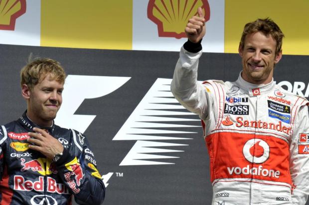 Jenson Button critica rendimento da McLaren após GP da Austrália THOMAS KIENZLE/AFP