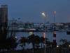 'Ver a cidade e seu rio a noite"