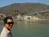 "A capital mundial da yoga, Rishikeshi'