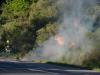 Botijões de gás pegam fogo na carroceria de caminhão e Rota do Sol fica bloqueada por quase uma hora, em Caxias do Sul